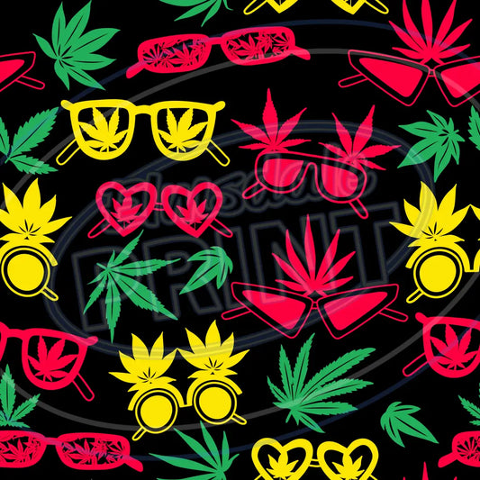 Canna Camper 006 Printed Pattern Vinyl