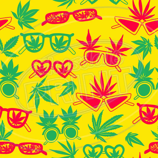 Canna Camper 009 Printed Pattern Vinyl