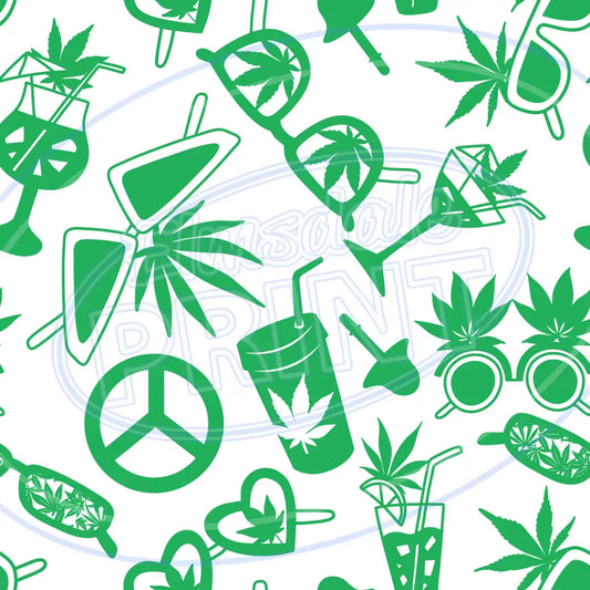 Canna Camper 010 Printed Pattern Vinyl