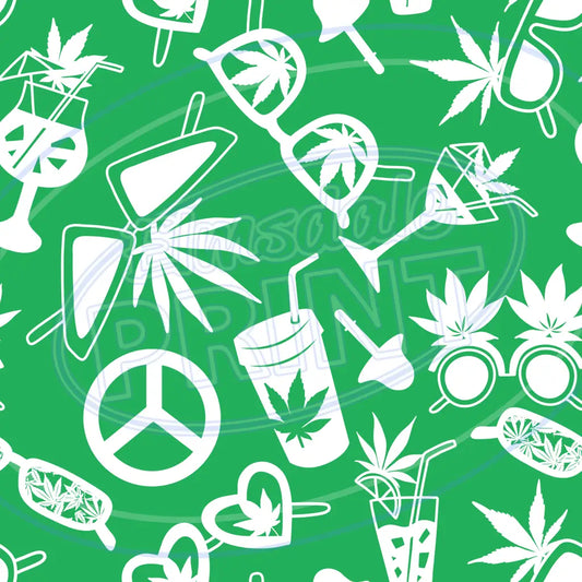 Canna Camper 013 Printed Pattern Vinyl