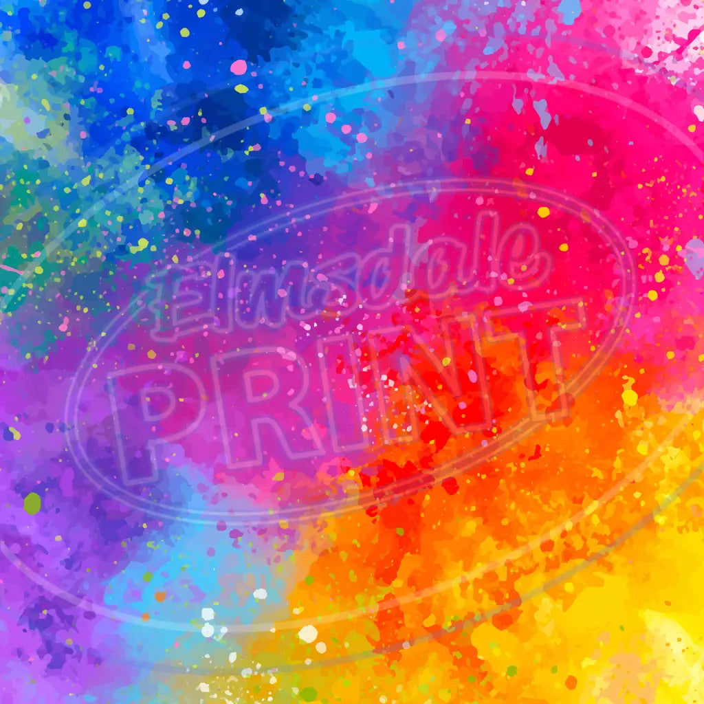 Carnival Splatter 001 Printed Pattern Vinyl