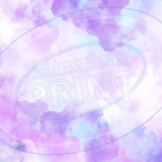 Cloudy Skies 001 Printed Pattern Vinyl