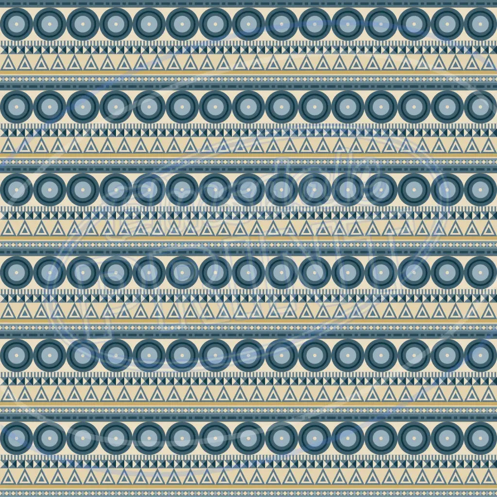 Cobalt Tan 004 Printed Pattern Vinyl