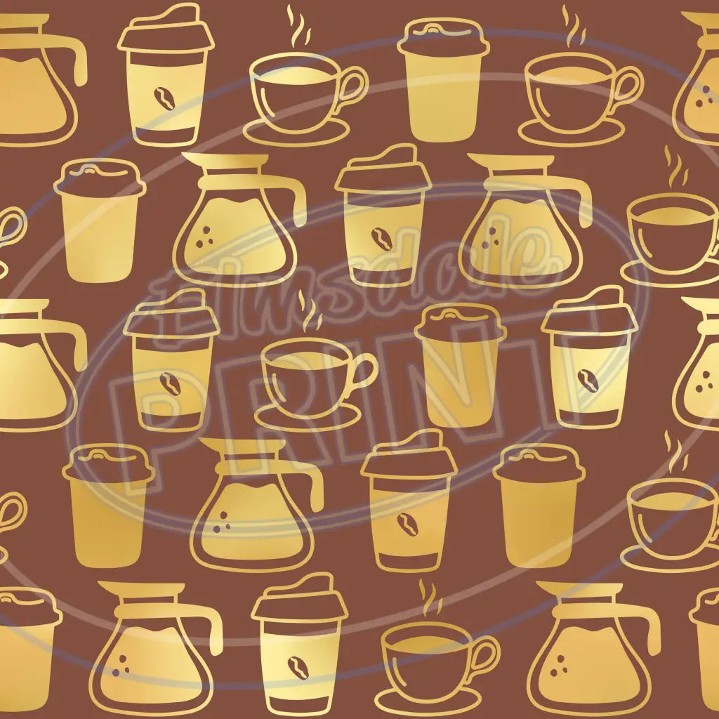 Coffee Break 008 Printed Pattern Vinyl