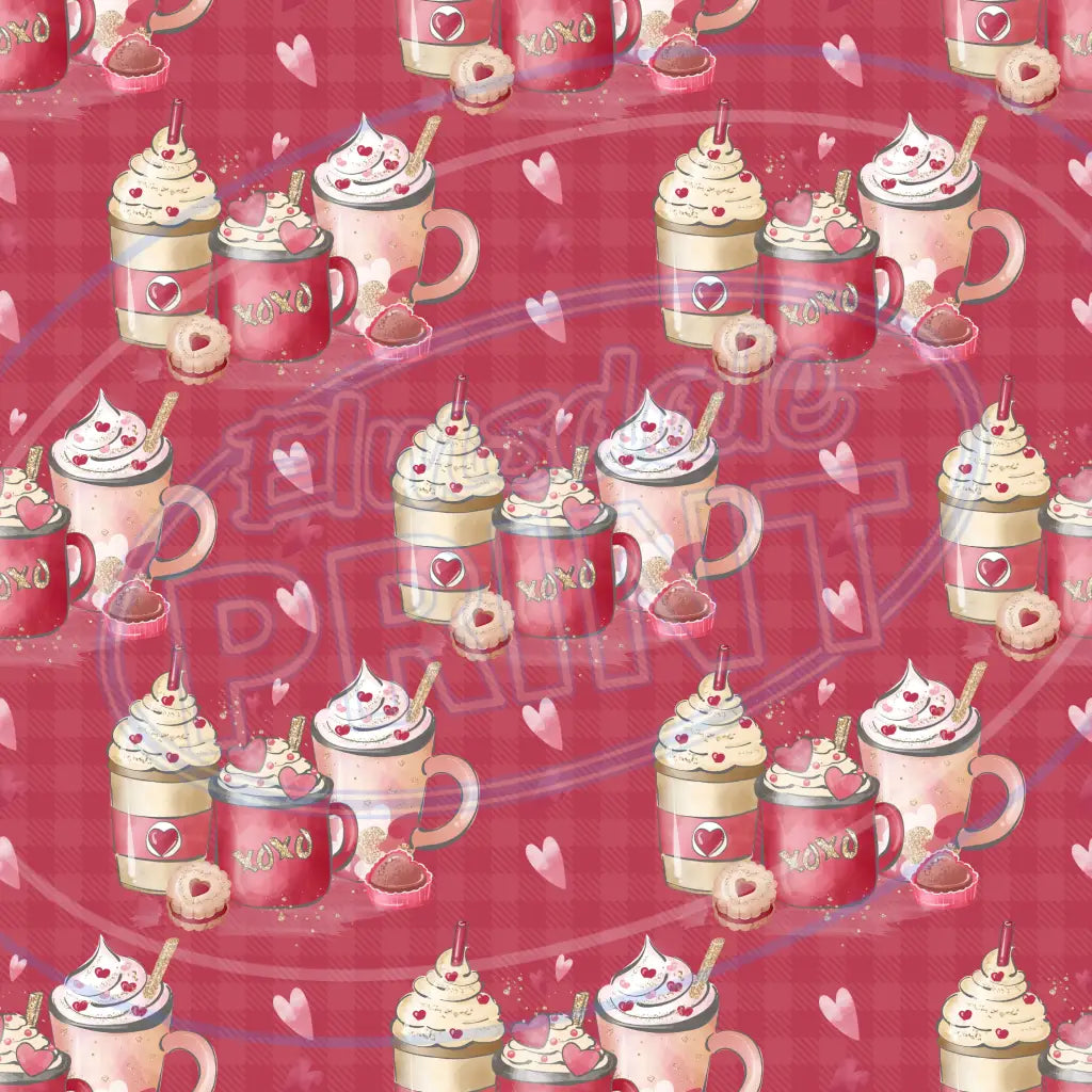 Coffee Lovers 004 Printed Pattern Vinyl