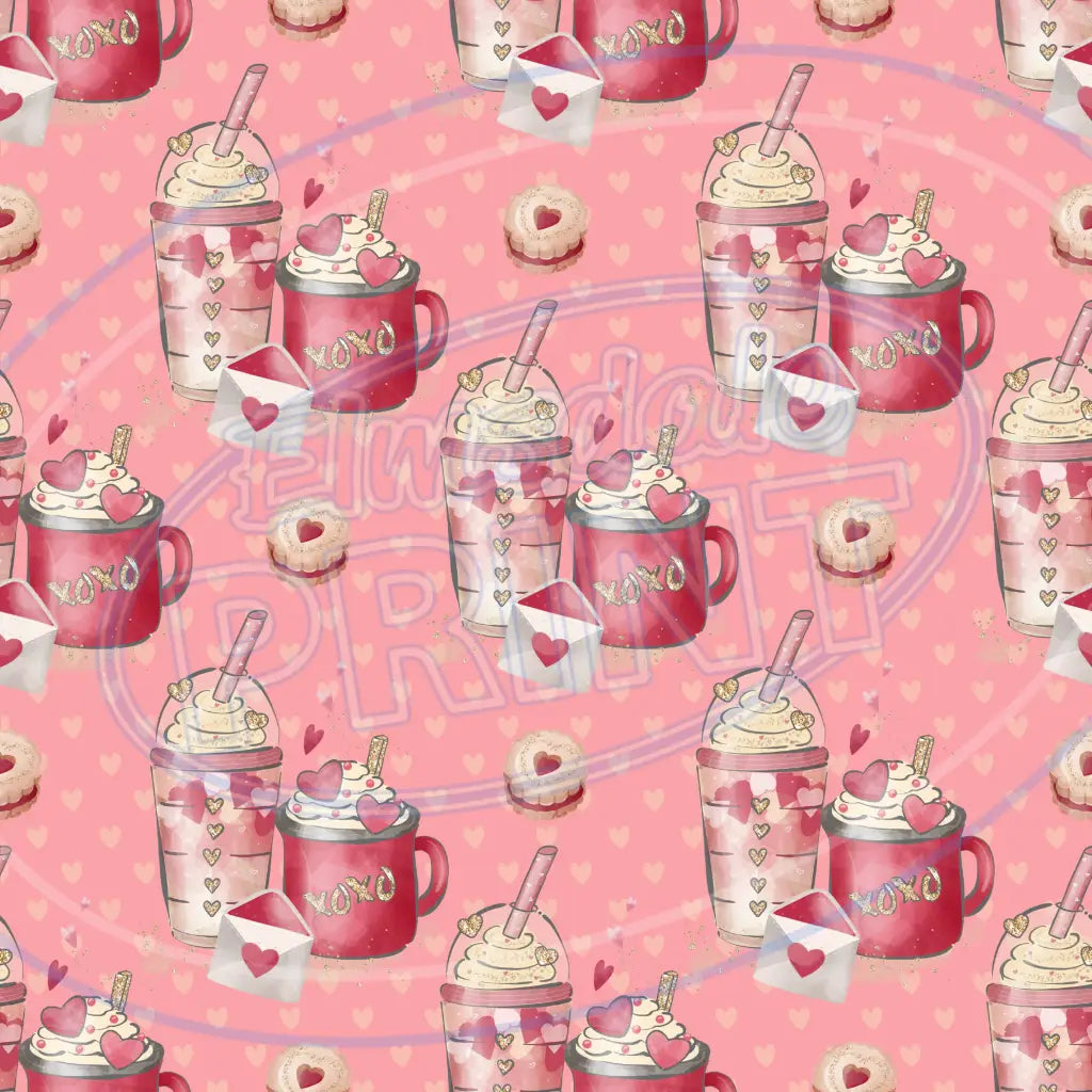 Coffee Lovers 008 Printed Pattern Vinyl