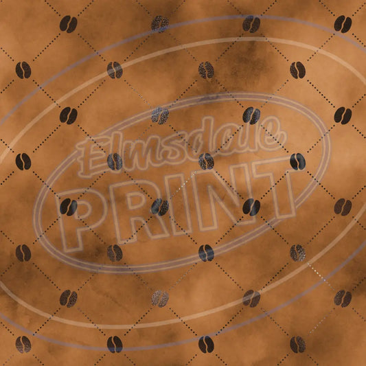 Coffee Sheen 003 Printed Pattern Vinyl