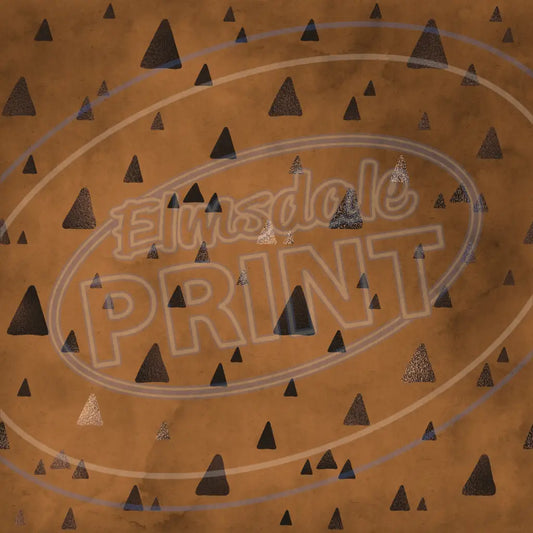 Coffee Sheen 007 Printed Pattern Vinyl