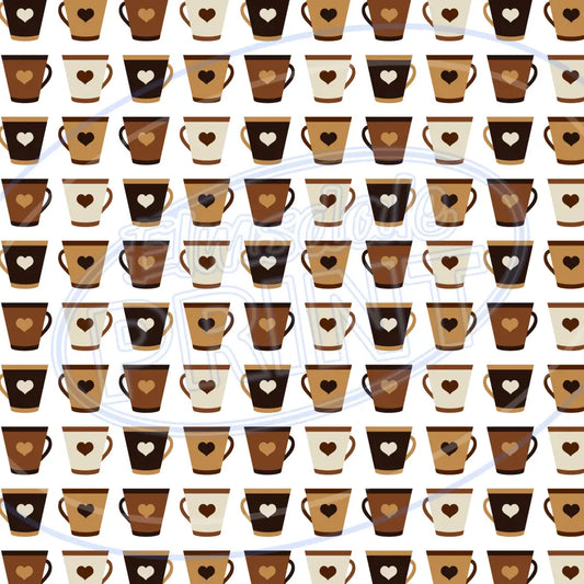 Coffee Shop 006 Printed Pattern Vinyl