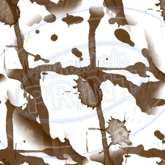 Coffee Stains 005 Printed Pattern Vinyl