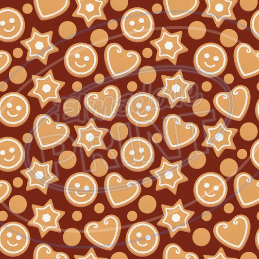 Comedy Christmas 007 Printed Pattern Vinyl