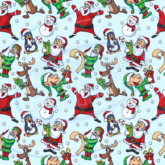Comedy Christmas 025 Printed Pattern Vinyl