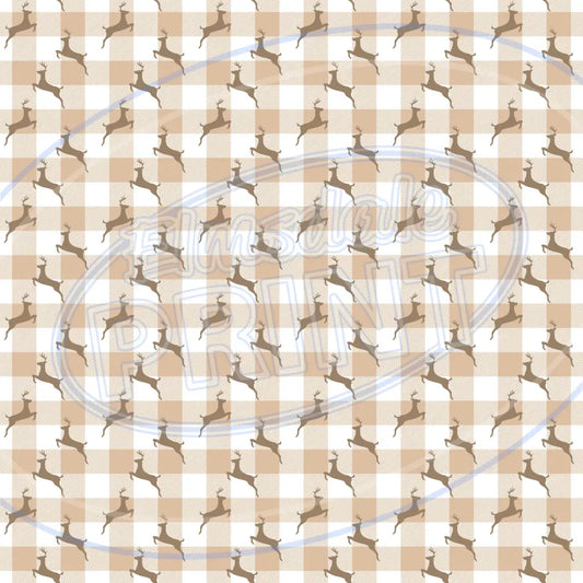 Country Christmas 013 Printed Pattern Vinyl