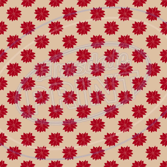 Country Christmas 015 Printed Pattern Vinyl