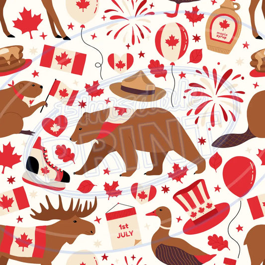 Cozy Canada 001 Printed Pattern Vinyl