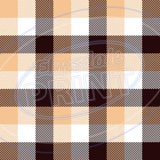 Cozy Plaid 002 Printed Pattern Vinyl