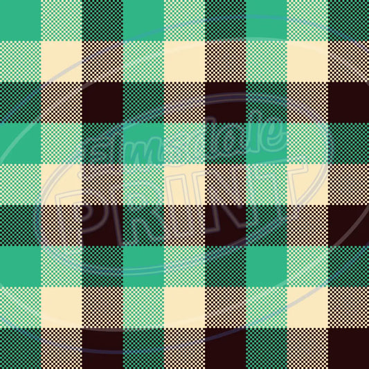 Cozy Plaid 003 Printed Pattern Vinyl