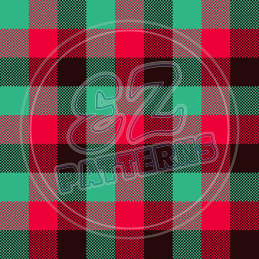 Cozy Plaid 004 Printed Pattern Vinyl