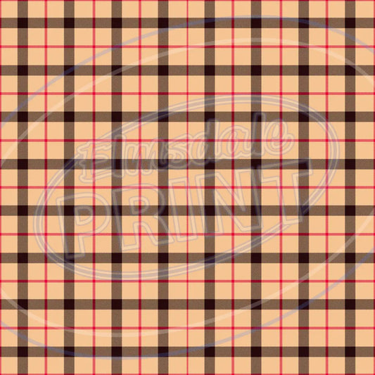 Cozy Plaid 008 - Small Pattern Printed Vinyl