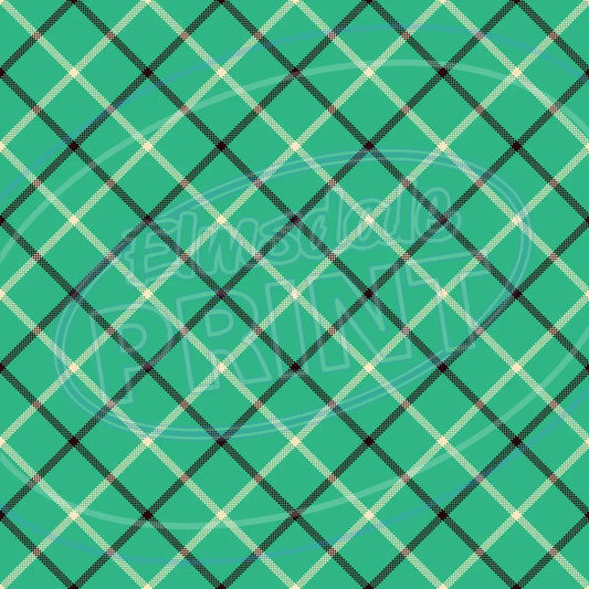 Cozy Plaid 015 - Small Pattern Printed Vinyl
