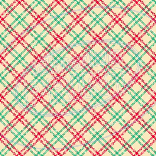 Cozy Plaid 018 - Small Pattern Printed Vinyl