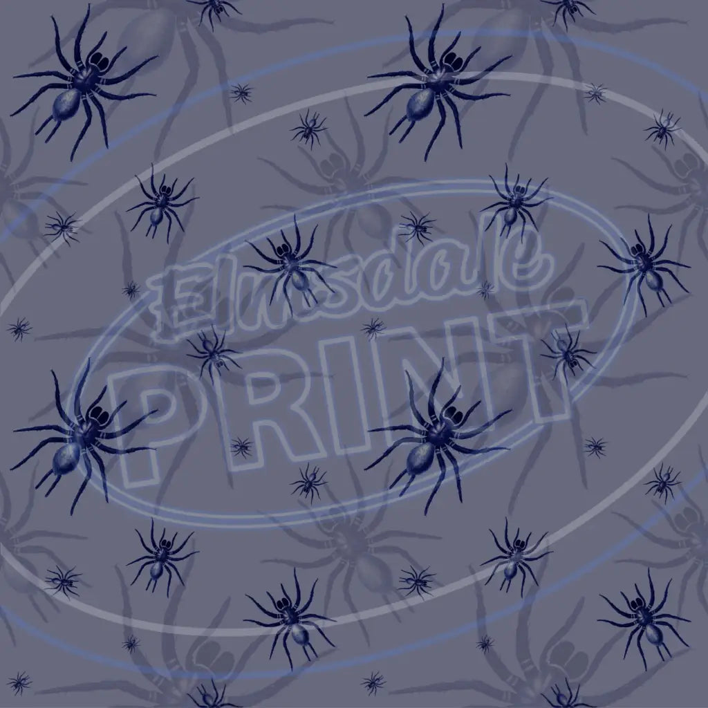 Creepy Crawly Skulls 002 Printed Pattern Vinyl