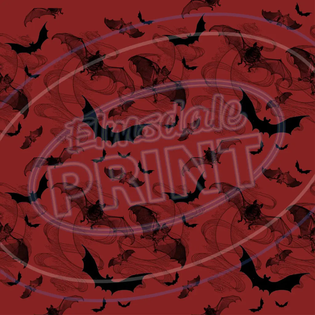 Creepy Crawly Skulls 004 Printed Pattern Vinyl