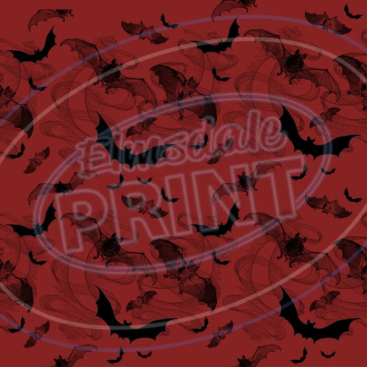 Creepy Crawly Skulls 004 Printed Pattern Vinyl