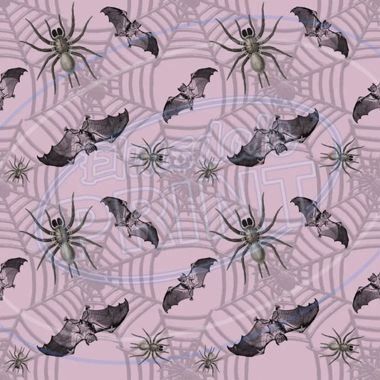 Creepy Crawly Skulls 007 Printed Pattern Vinyl