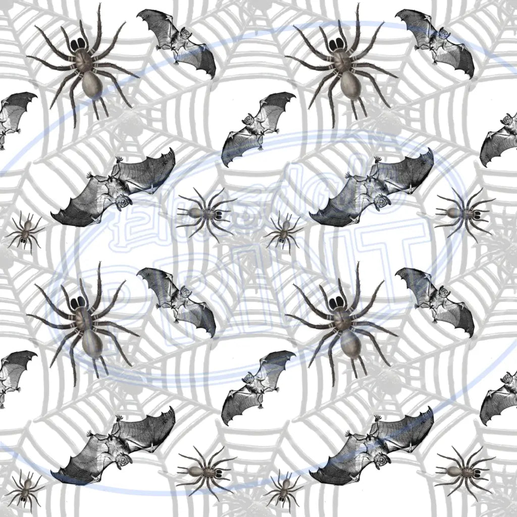 Creepy Crawly Skulls 011 Printed Pattern Vinyl