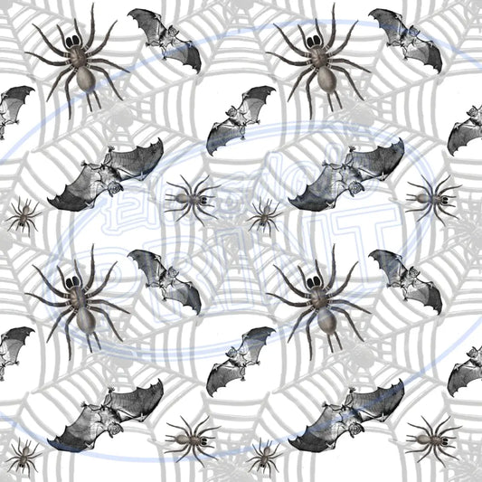 Creepy Crawly Skulls 011 Printed Pattern Vinyl