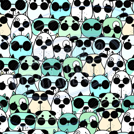 Cute Puppers 006 Printed Pattern Vinyl