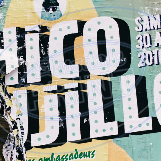 Cyprus Graffiti 008 Printed Pattern Vinyl