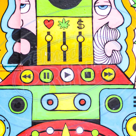 Cyprus Graffiti 010 Printed Pattern Vinyl