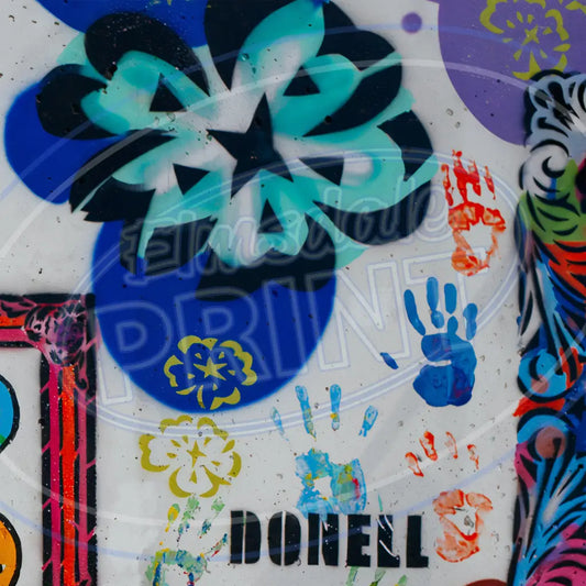 Cyprus Graffiti 011 Printed Pattern Vinyl