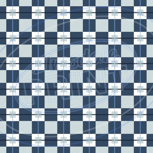 Dad Plaid 001 Printed Pattern Vinyl
