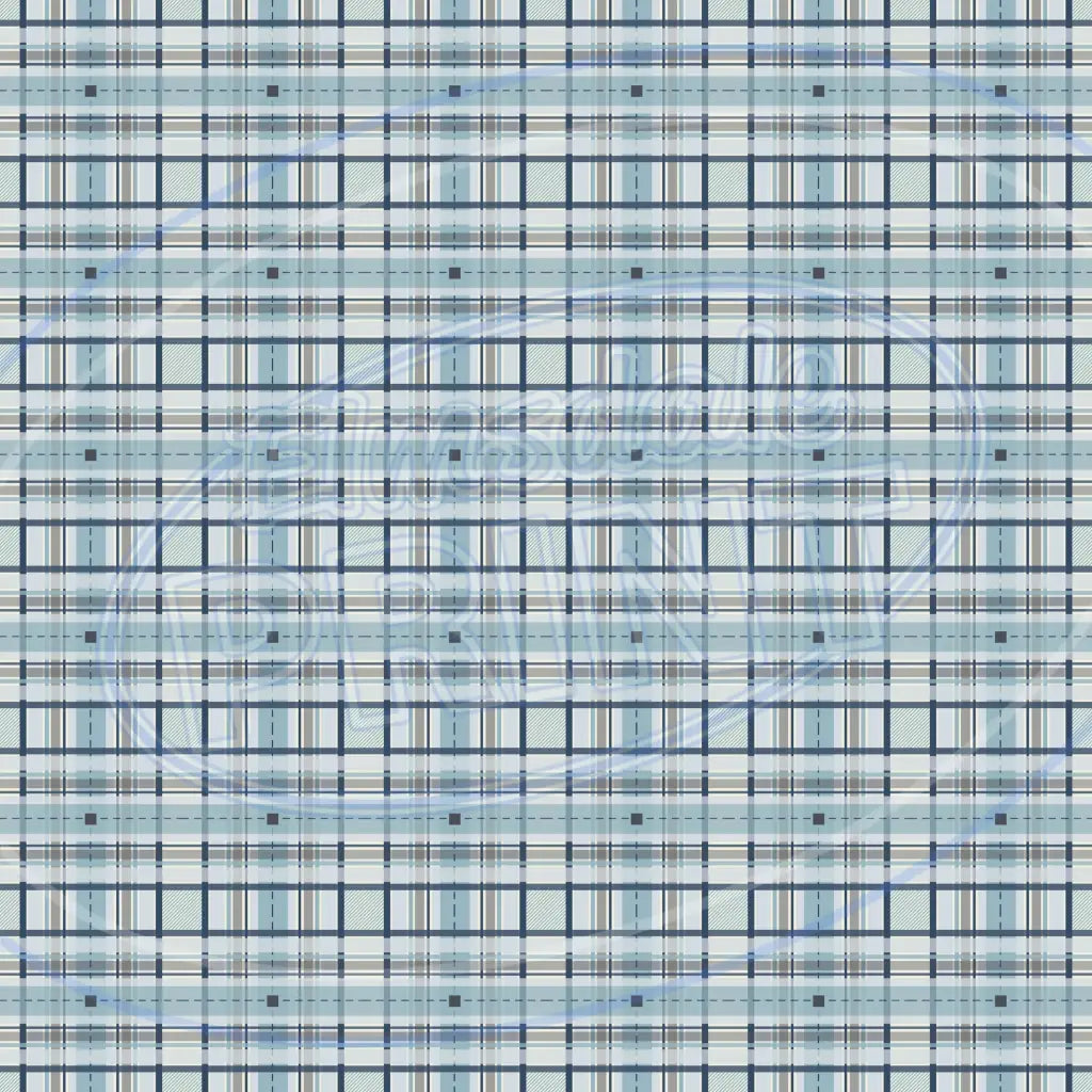 Dad Plaid 002 Printed Pattern Vinyl