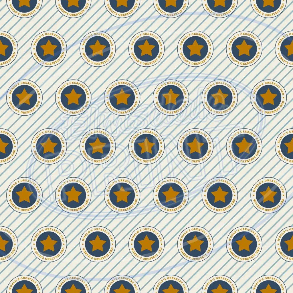 Dad Plaid 007 Printed Pattern Vinyl