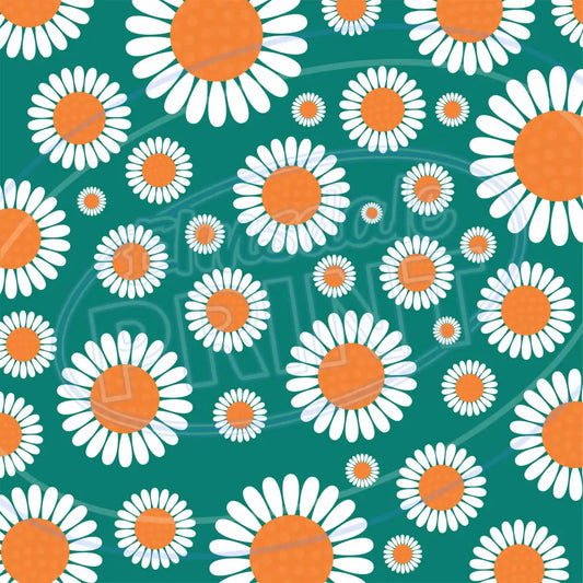 Daisy Crazy 002 Printed Pattern Vinyl