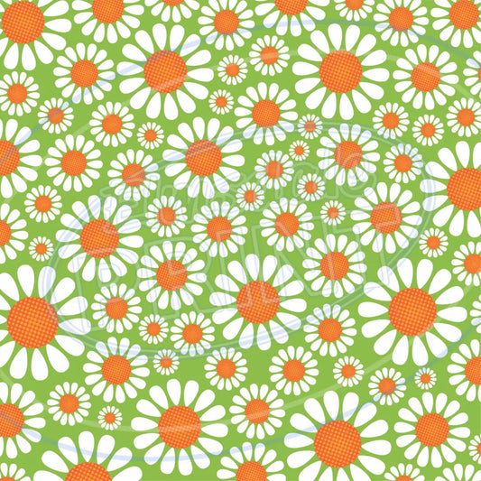 Daisy Crazy 006 Printed Pattern Vinyl