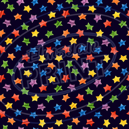 Dark Rainbow 007 Printed Pattern Vinyl
