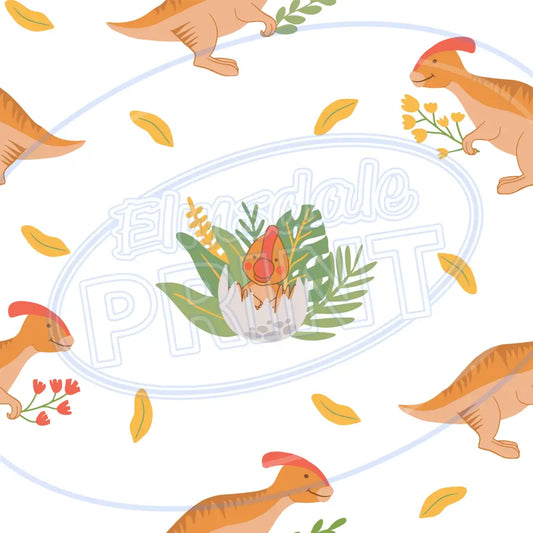 Dino World 001 Printed Pattern Vinyl