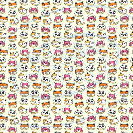Dumpling Dudes 001 Small Printed Pattern Vinyl