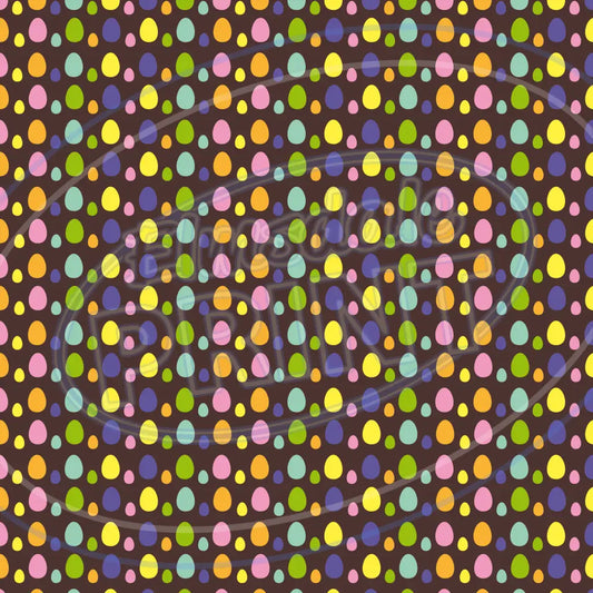Easter Chocolate 004 Printed Pattern Vinyl