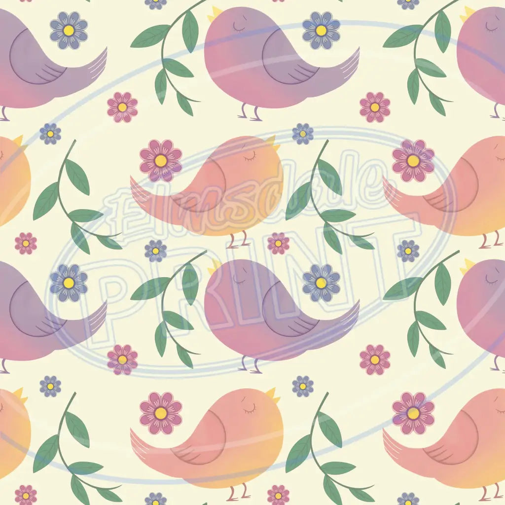 Easter Critters 002 Printed Pattern Vinyl