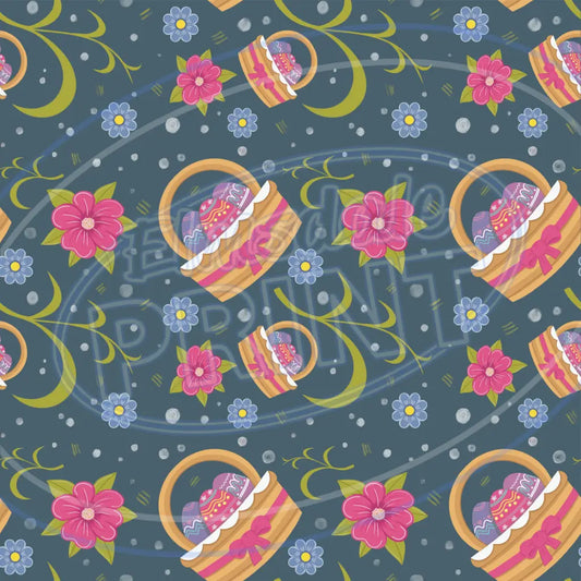 Easter Critters 005 Printed Pattern Vinyl