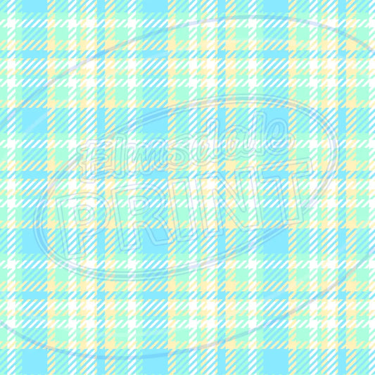Easter Plaid 002 Printed Pattern Vinyl