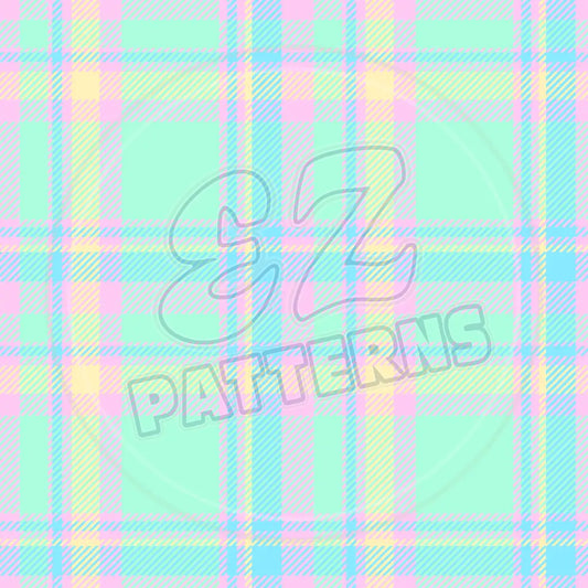 Easter Plaid 013 Printed Pattern Vinyl
