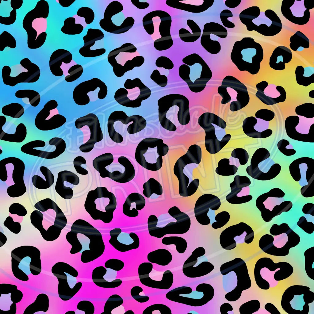Electric Leopard 002 Printed Pattern Vinyl