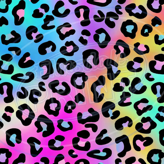 Electric Leopard 002 Printed Pattern Vinyl